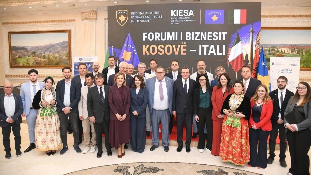 AIC Italia Kosovo Agrofood Business Forum Pristina