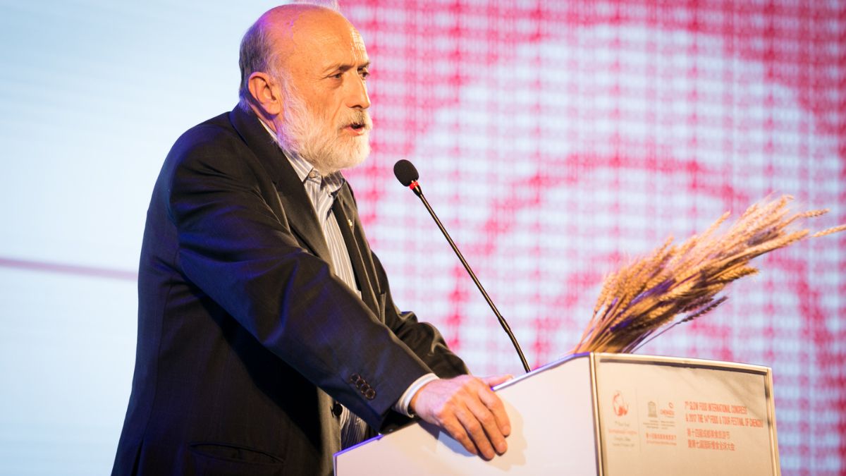 AIC Slow Food Carlo Petrini cordoglio biodiversità
