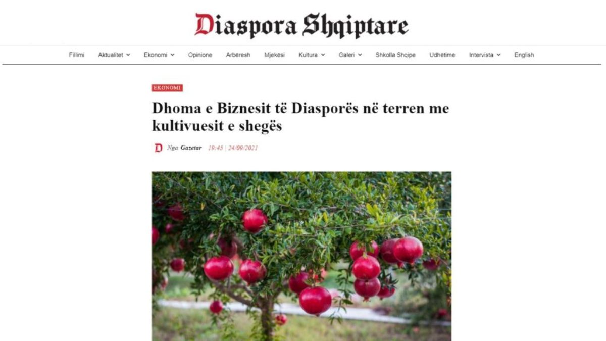 agricoltura Albania diaspora cooperazione internazionale