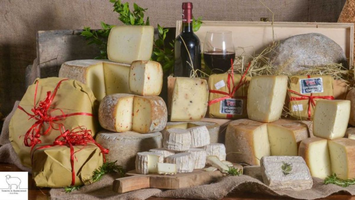 Lavorazione formaggi a latte crudo, Radichino Lazio