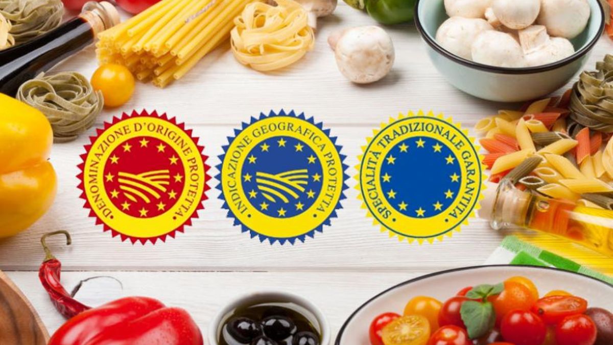 Prodotti DOP e IGP italiani in esposizione